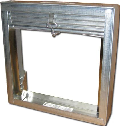 Curtain Blade Fire Damper